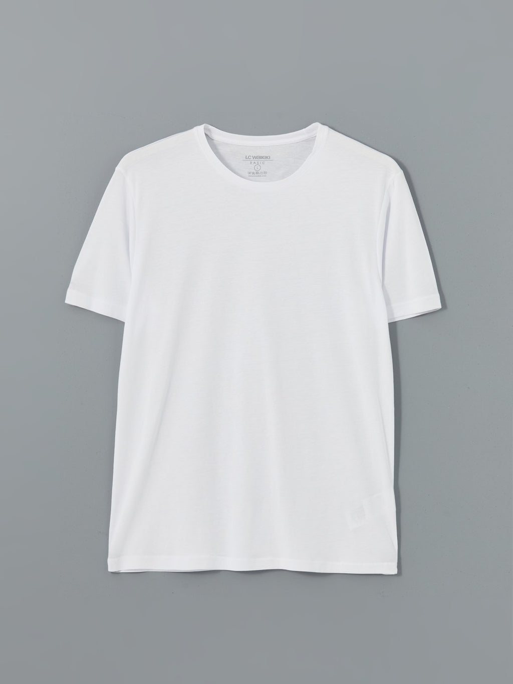 LCW Basic Crew Neck Combed Cotton Men T-Shirt