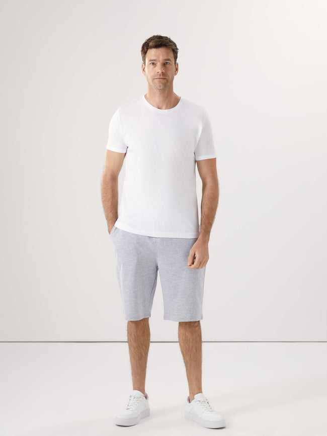 LCW Classic Crew Neck Combed Cotton Men T-Shirt Main Image