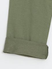 Elastic Waist Girls Cargo Sweatpants