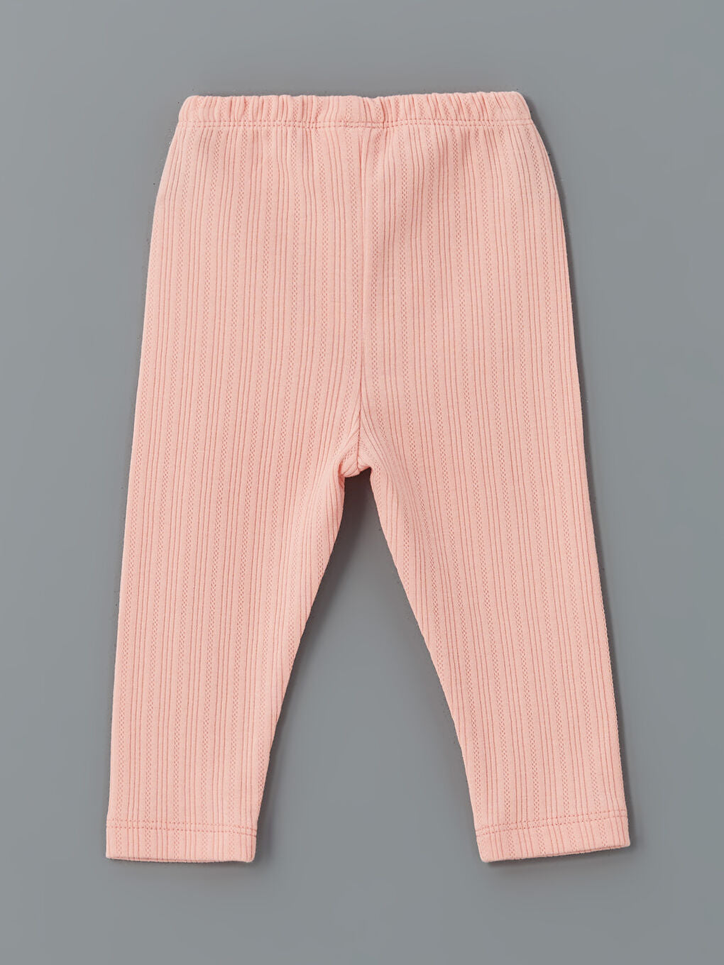 LCW baby Ecru Crew Neck Floral Baby Girl Blouse and Leggings 2-Pack