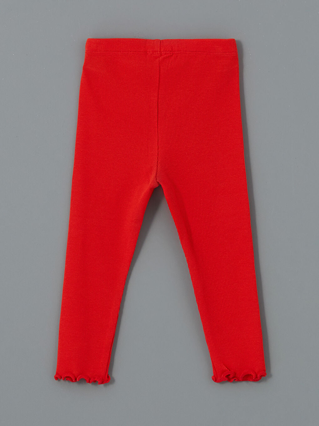 LCW baby Ecru Crew Neck Cherry Printed Baby Girl Sweatshirt and Tights 2-Pack