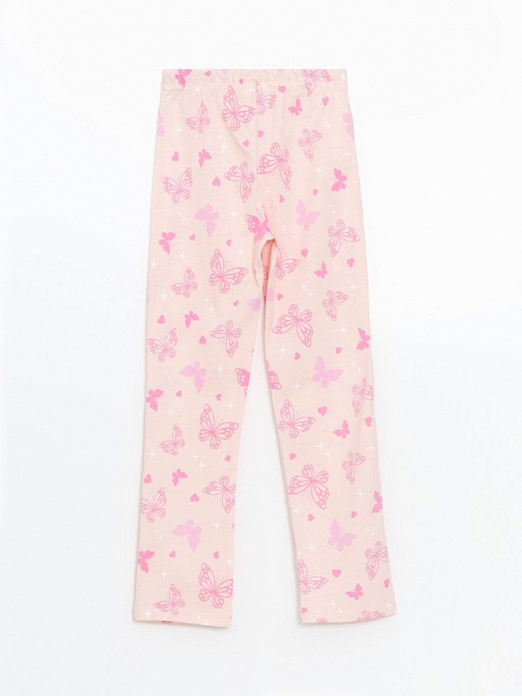 LCW Kids Crew Neck Girls Pajama Set