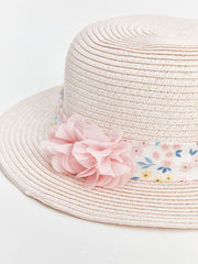 LCW Baby Flower Baby Girl Straw Hat