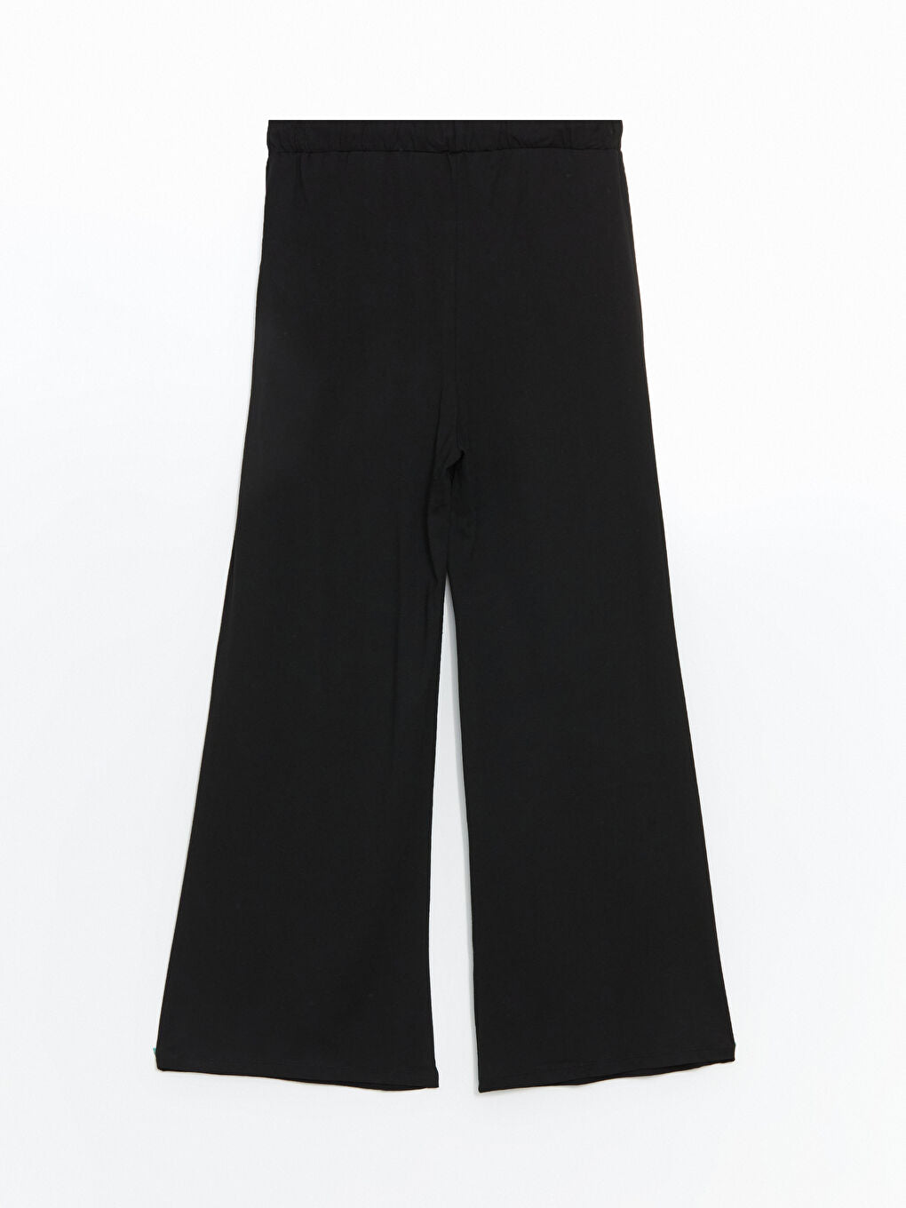 LCW DREAM Black Elastic Waist Women Pajama Bottoms