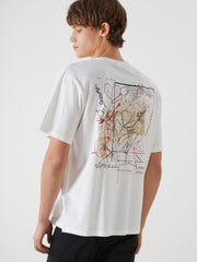 Xside- Crew Neck Printed Men T-Shirt