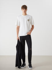 Xside- Crew Neck Printed Men T-Shirt