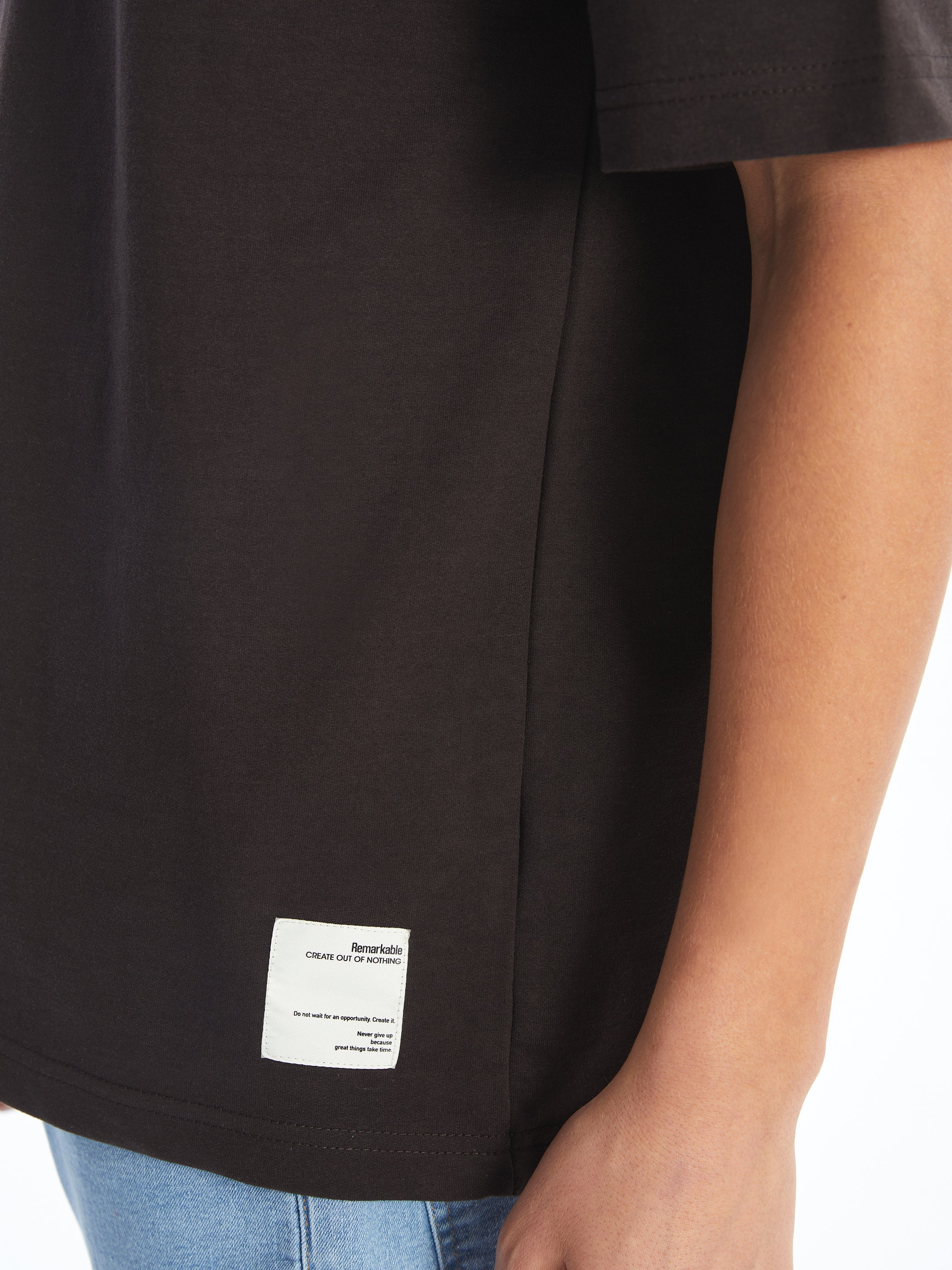 Xside- Crew Neck Short Sleeve Men Sweatshirt
