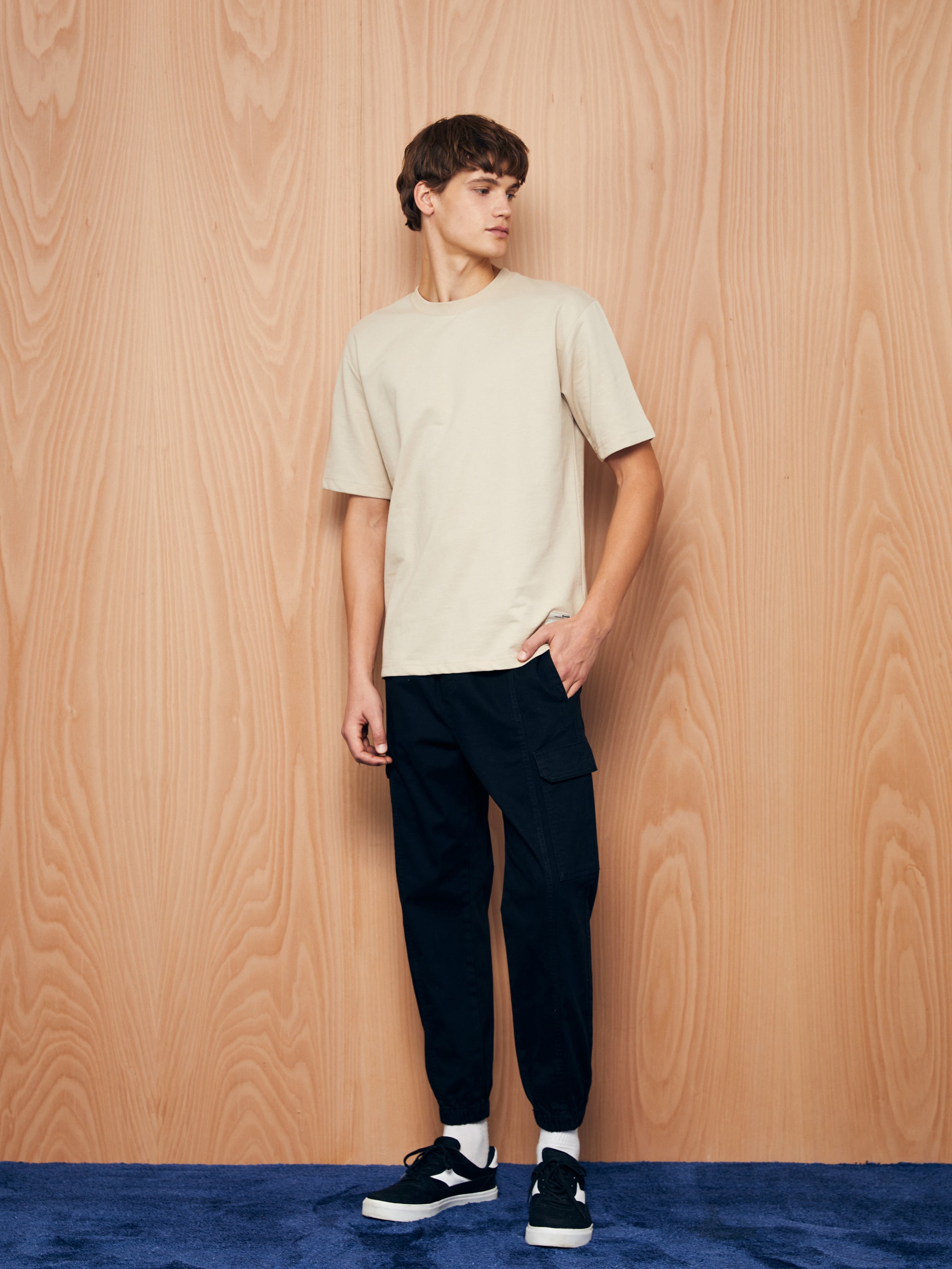 Xside- Crew Neck Short Sleeve Men Sweatshirt