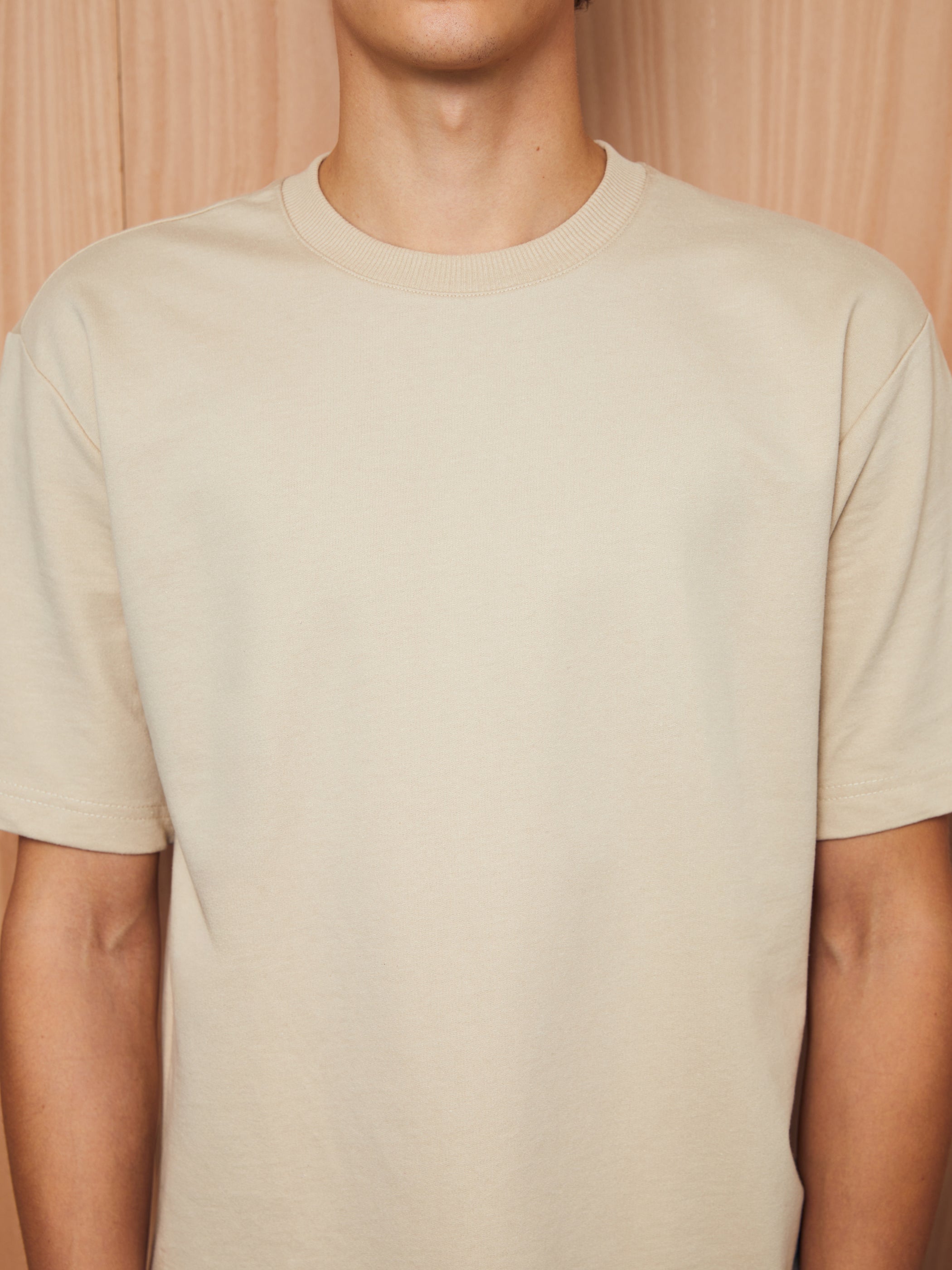 Xside- Crew Neck Short Sleeve Men Sweatshirt