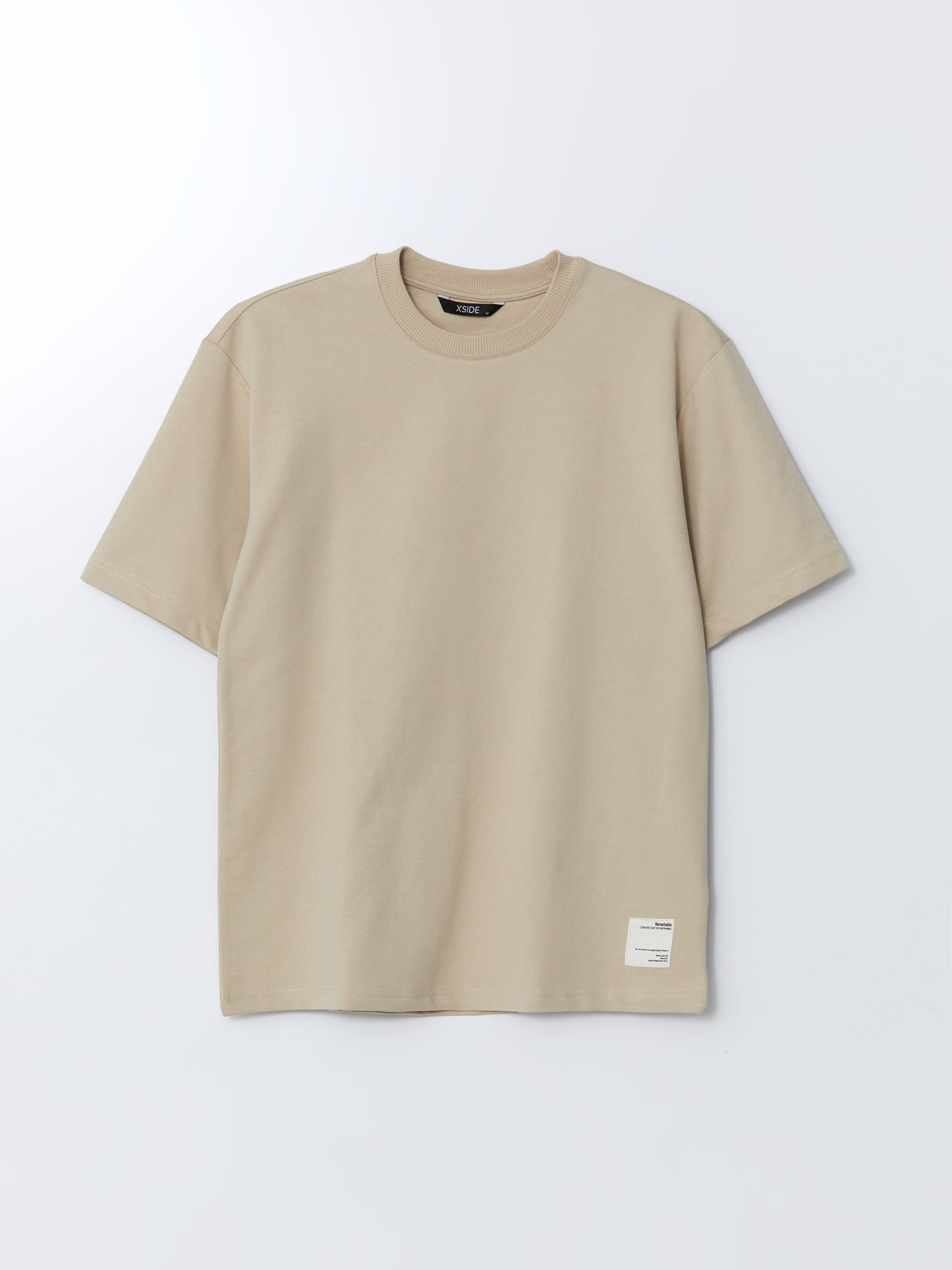 Xside- Crew Neck Short Sleeve Men Sweatshirt