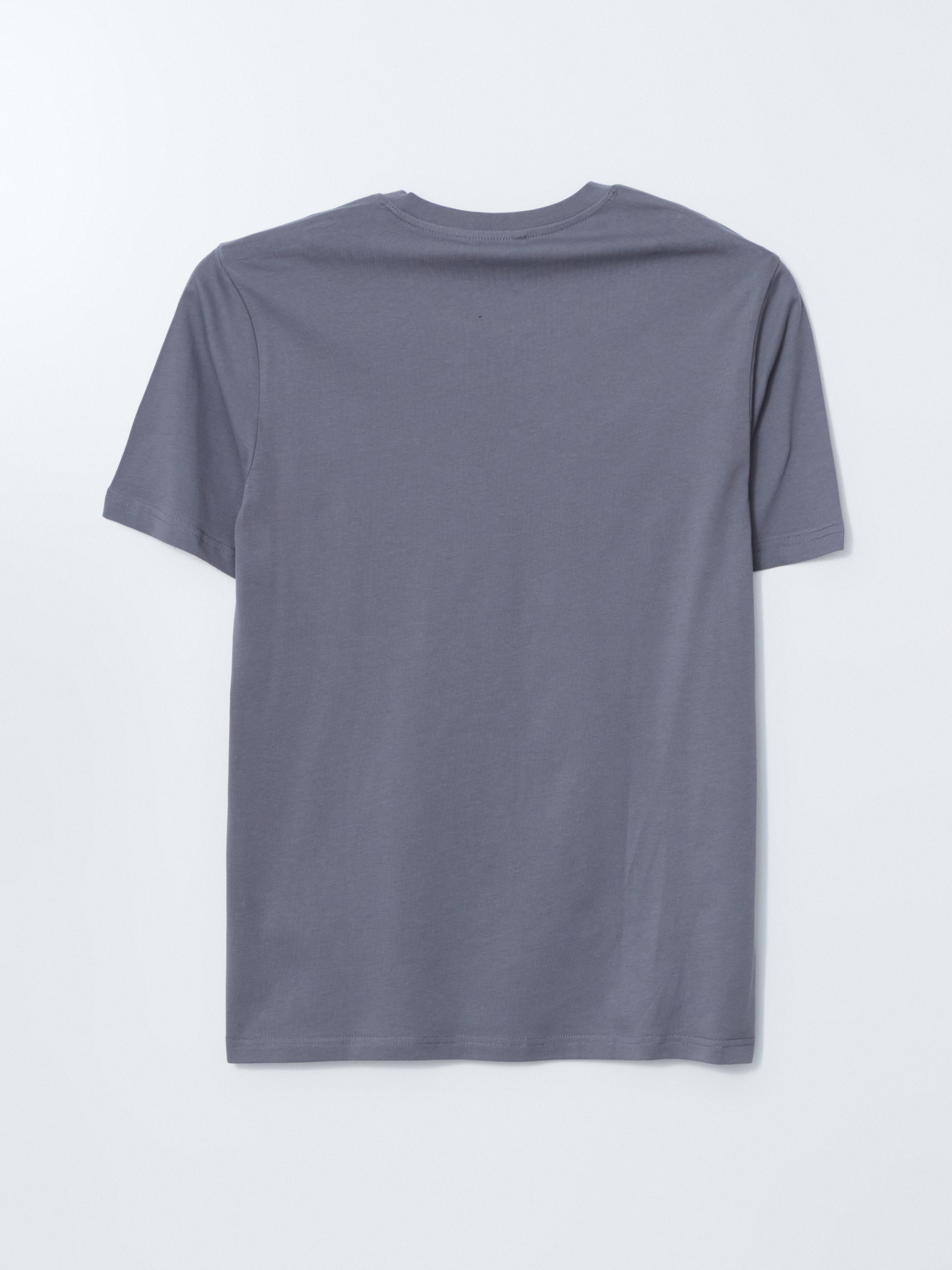 Xside- Crew Neck Short Sleeve Printed Combed Cotton Men T-Shirt