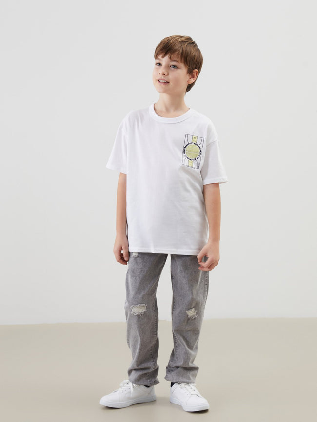 LCW Kids Crew Neck Boy T-Shirt Main Image