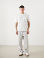 Xside- Crew Neck Short Sleeve Printed Combed Cotton Men T-Shirt