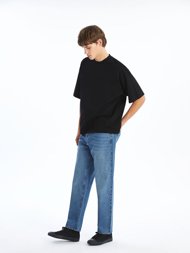 XSIDE Indigo Baggy Fit Men Jeans Hover Image