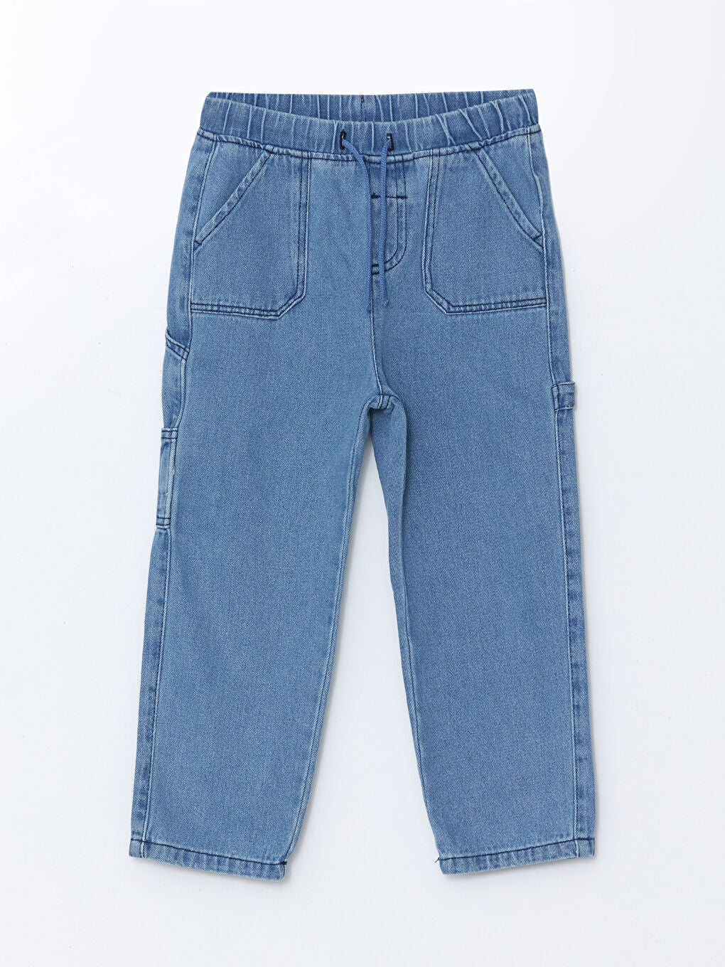 LCW Kids Indigo Elastic Waist Boy Jean Trousers