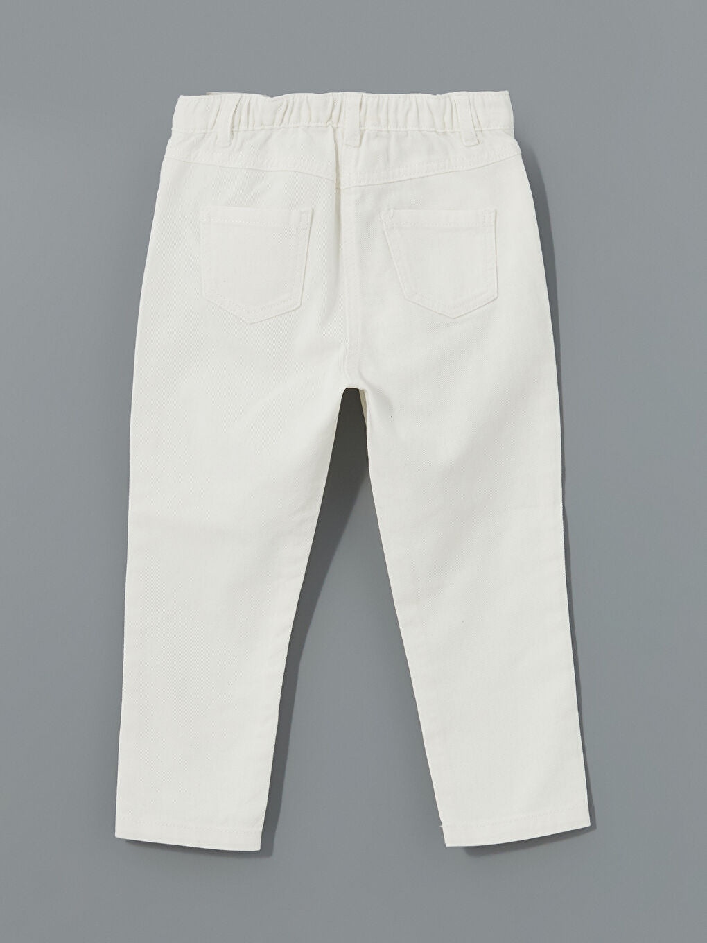LCW Kids Ecru Basic Girls Trousers