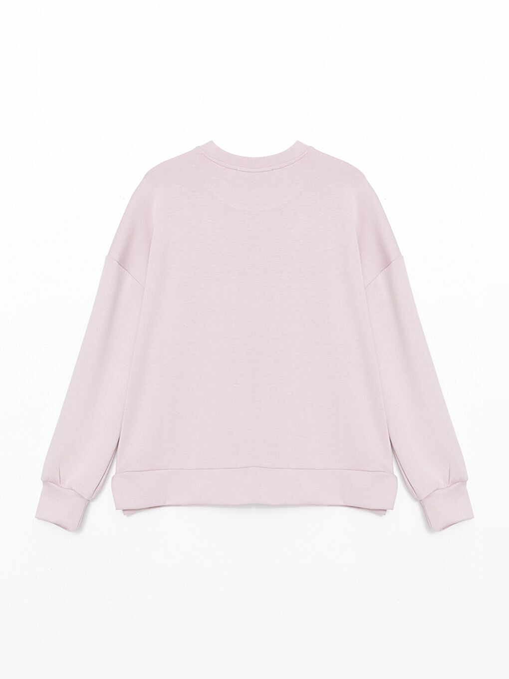 LCW Vision Anthracite Crew Neck Oversize Women Sweatshirt