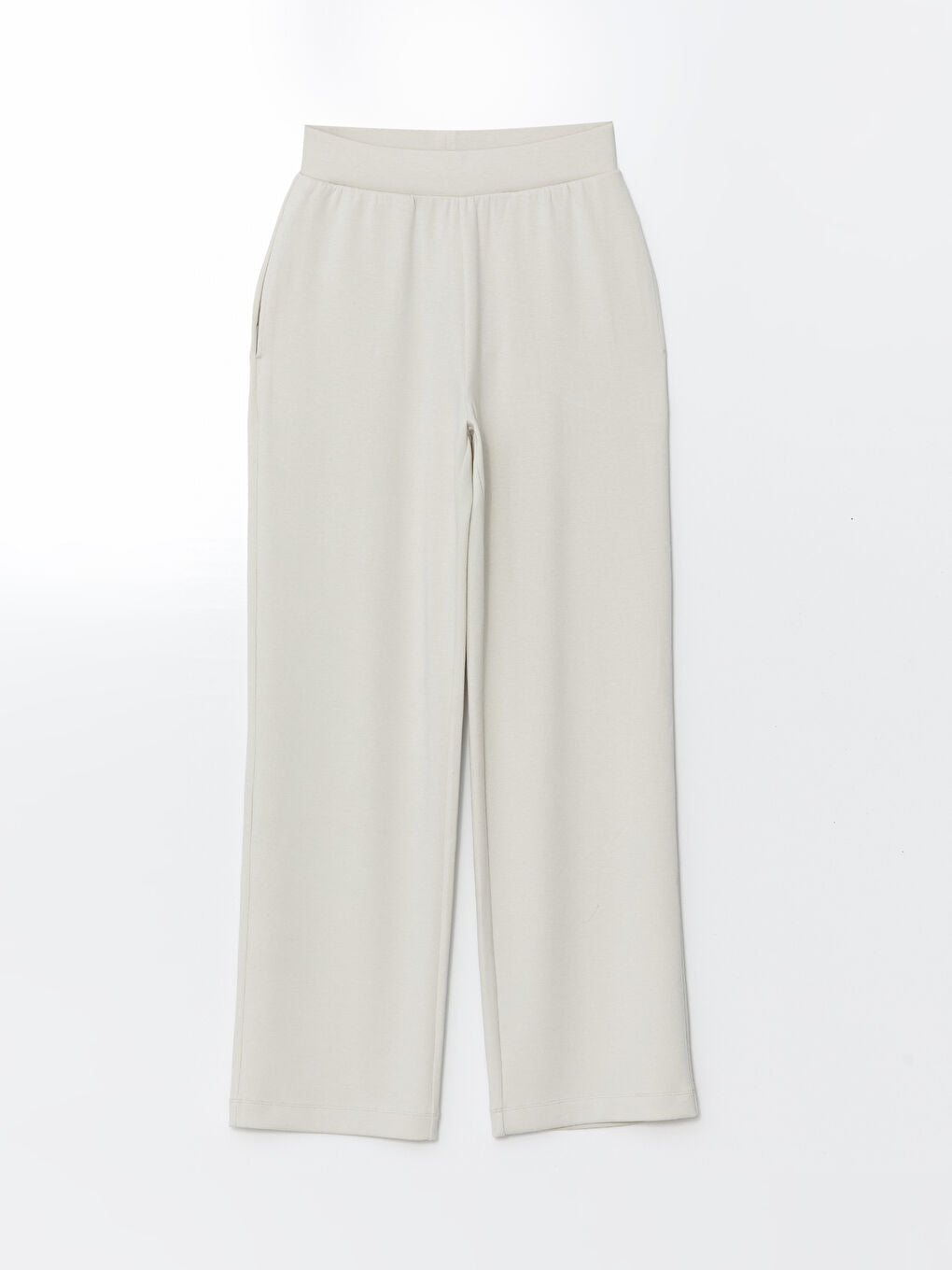 LCW Vision Anthracite Elastic Waist Women Tracksuit Bottoms