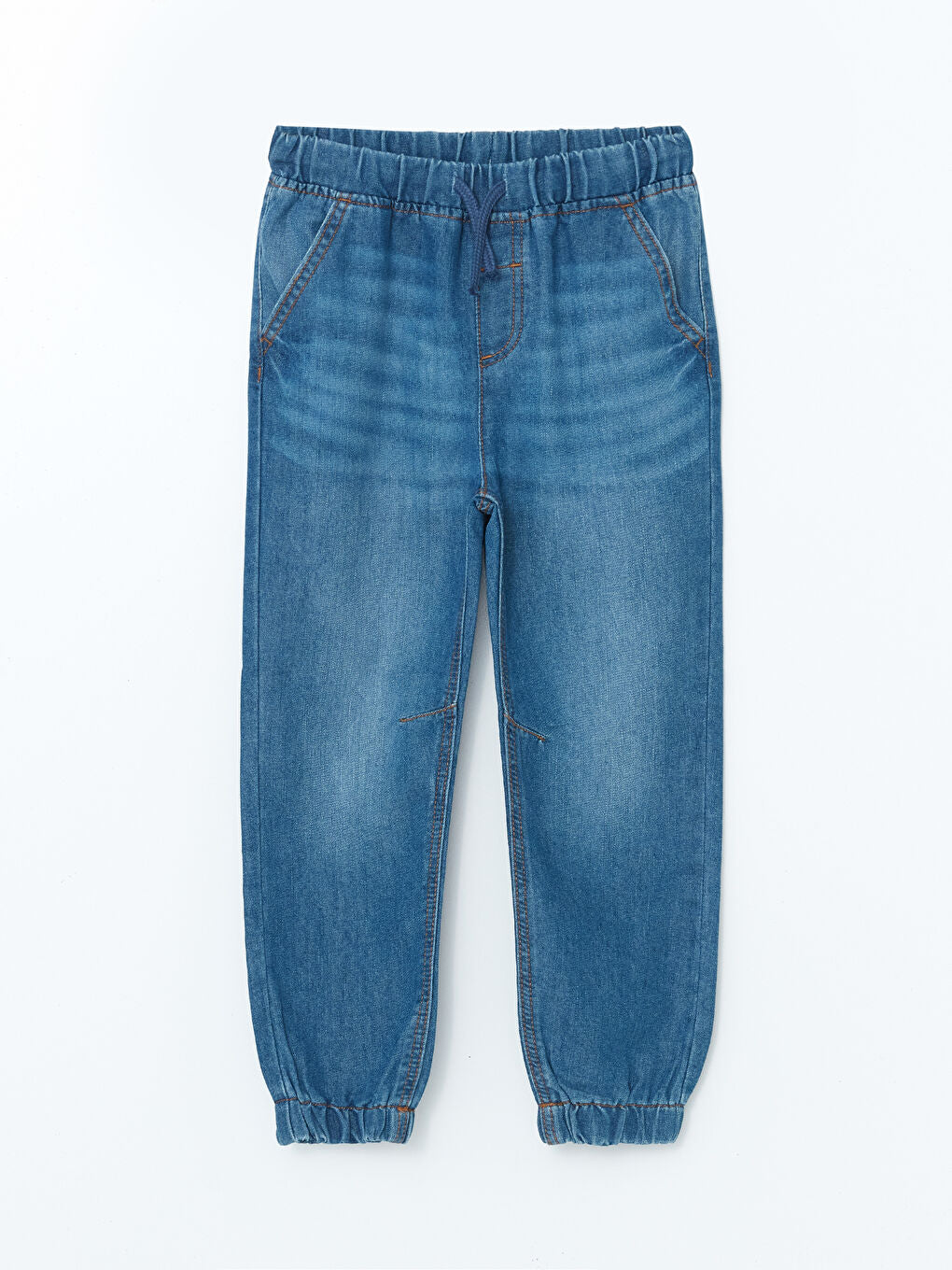 LCW Kids Indigo Elastic Waist Boy Jean Trousers