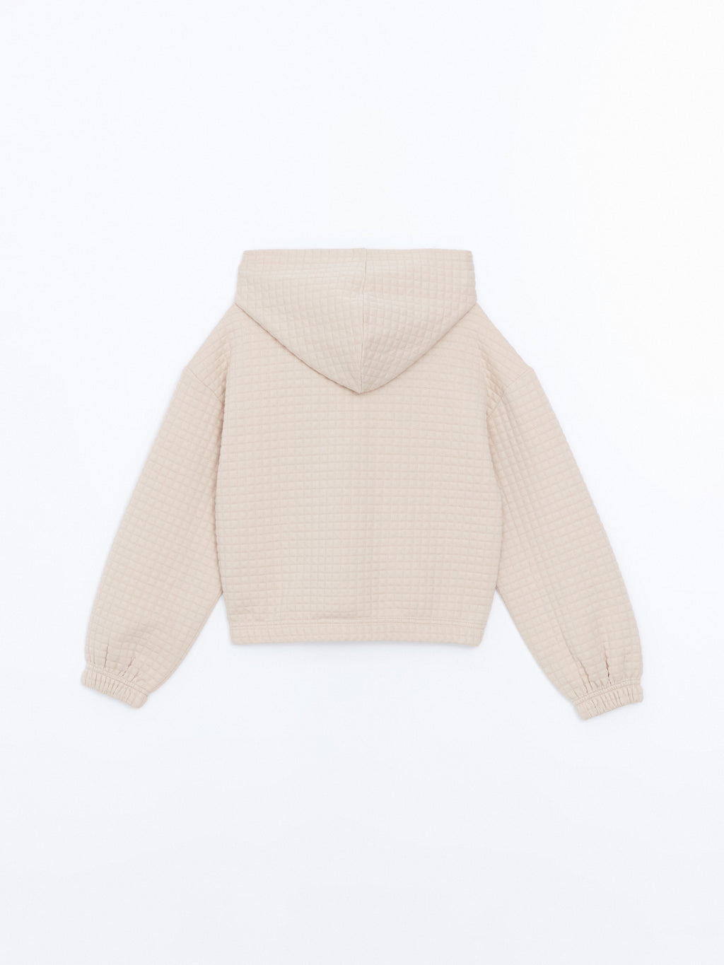 Hooded Girls Zippered Sweatshirt