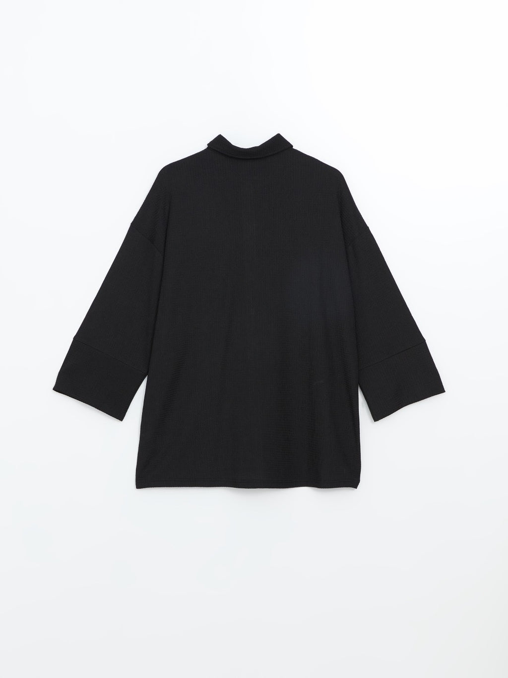 LCW Modest Textured Oversize Women Shirt Tunic