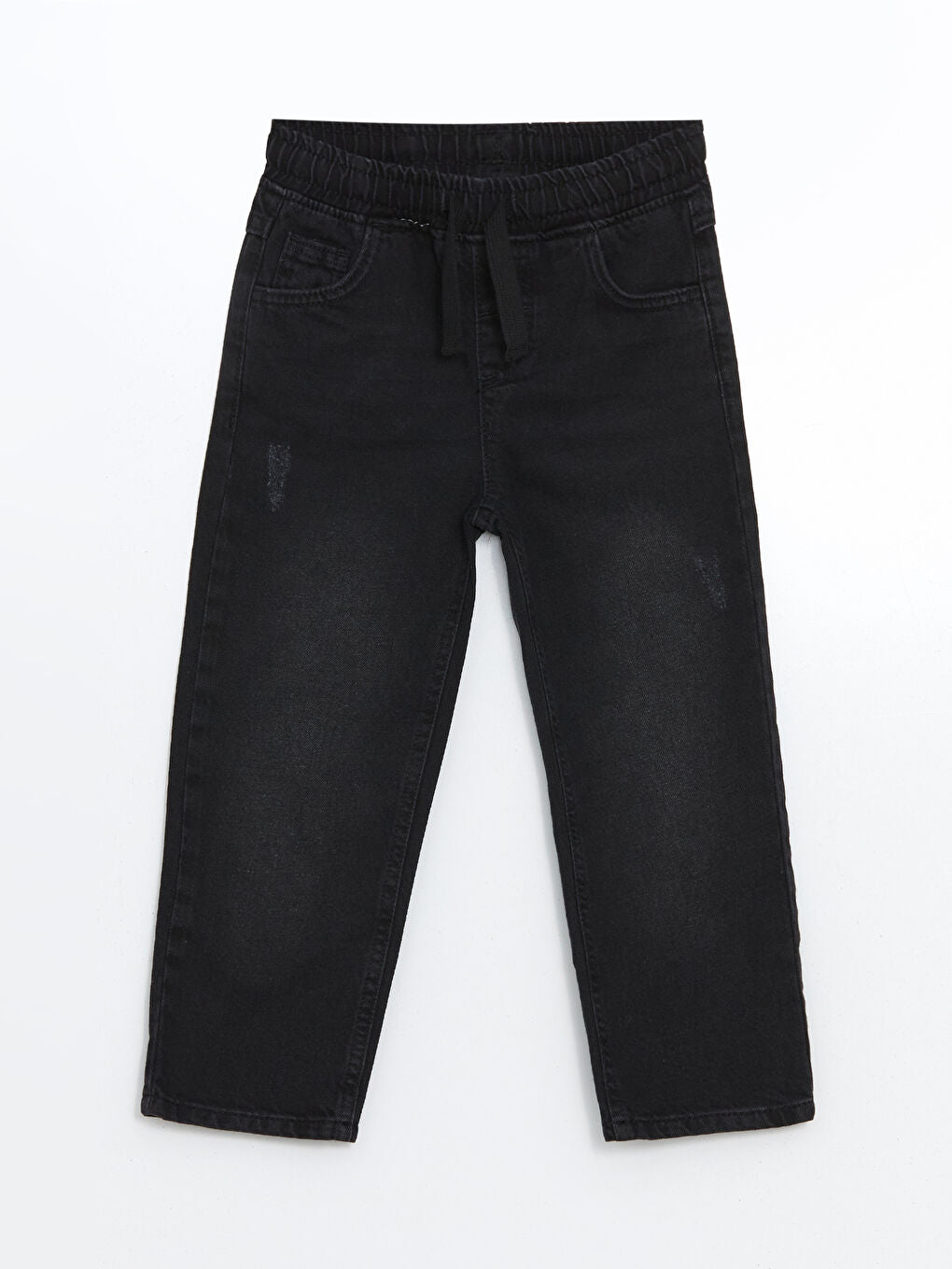 LCW Kids Black Elastic Waist Boy Jean Trousers
