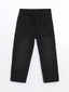 LCW Kids Black Elastic Waist Boy Jean Trousers