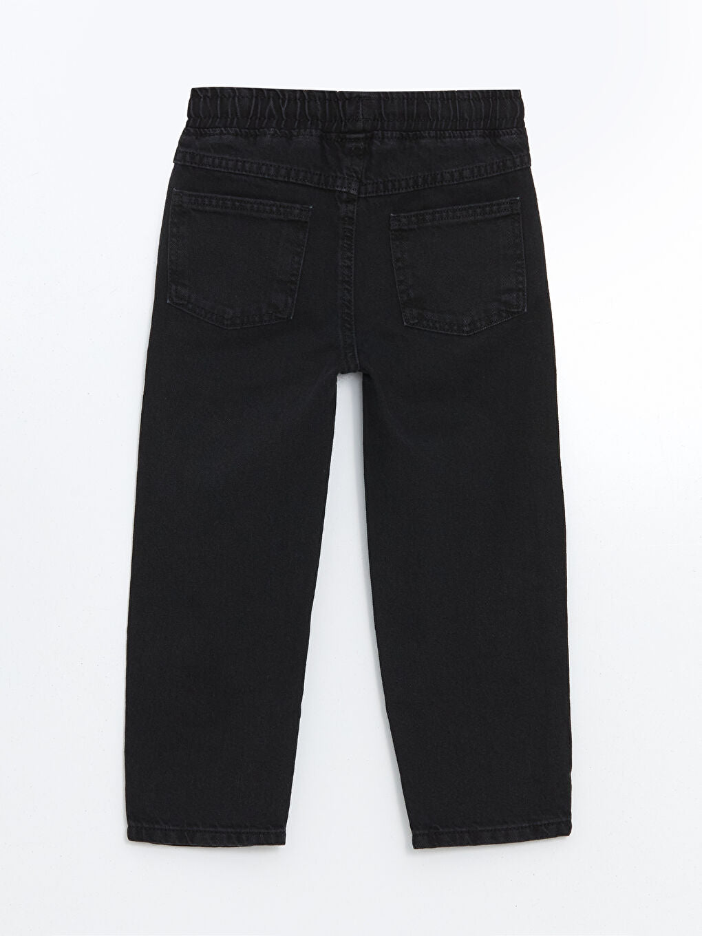 LCW Kids Black Elastic Waist Boy Jean Trousers