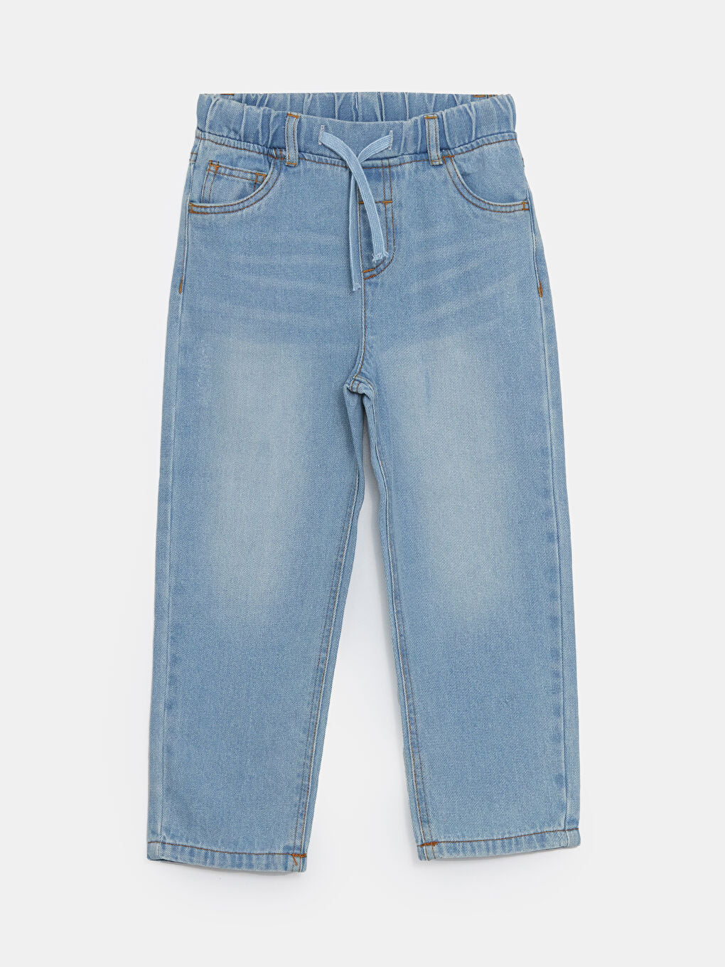 LCW Kids Black Elastic Waist Boy Jean Trousers