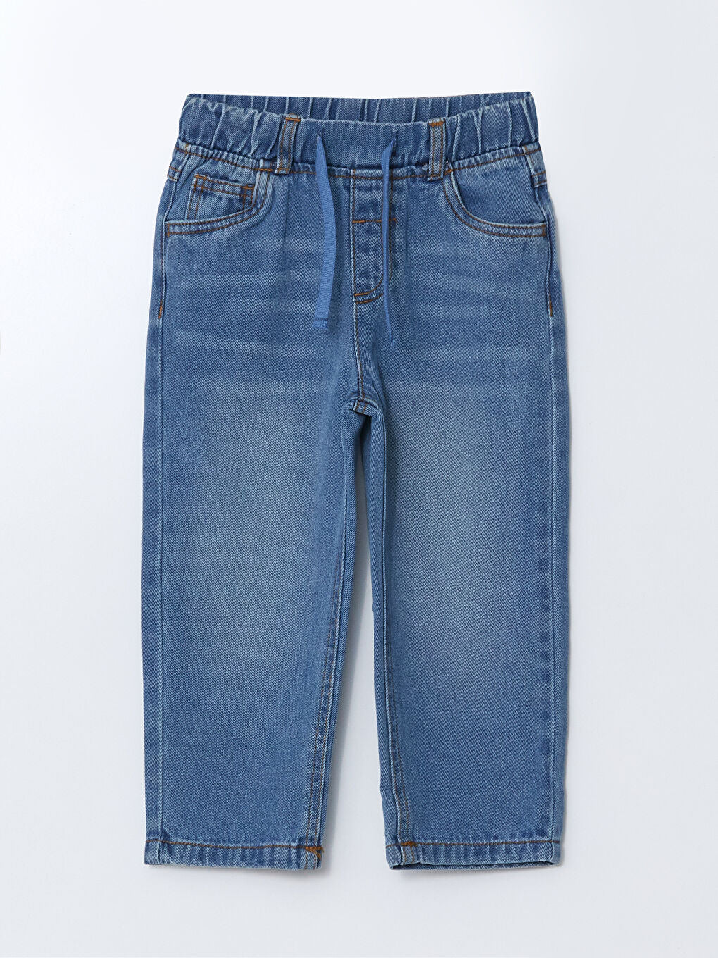 LCW Kids Black Elastic Waist Boy Jean Trousers