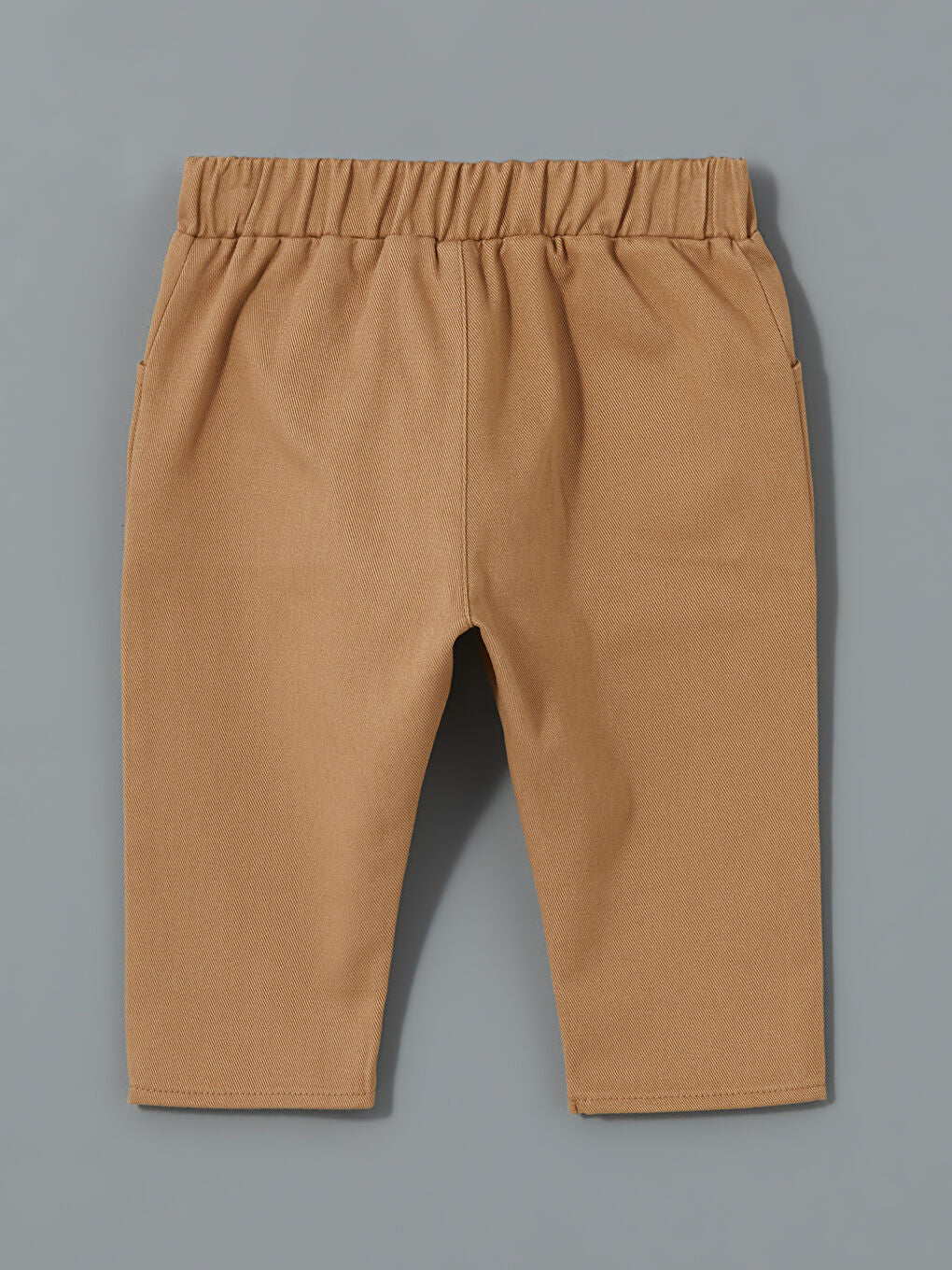 LCW baby Ecru Crew Neck Printed Baby Boy T-shirt and Pants 2-Piece Set