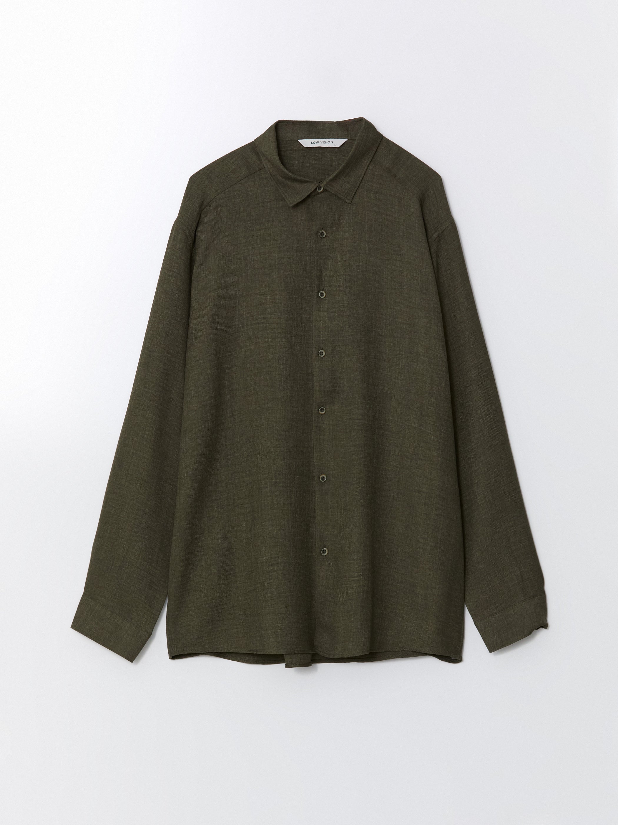 Regular Fit Long Sleeve Men Shirt