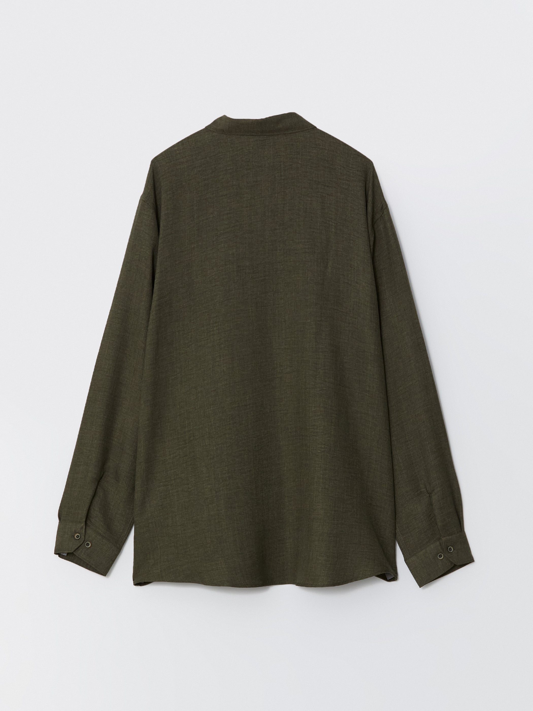 Regular Fit Long Sleeve Men Shirt