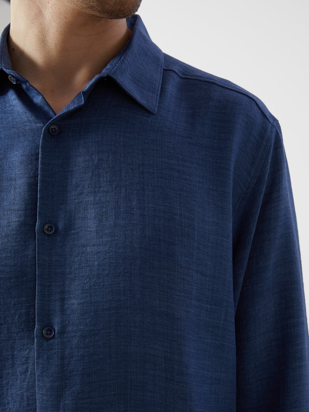 Regular Fit Long Sleeve Men Shirt