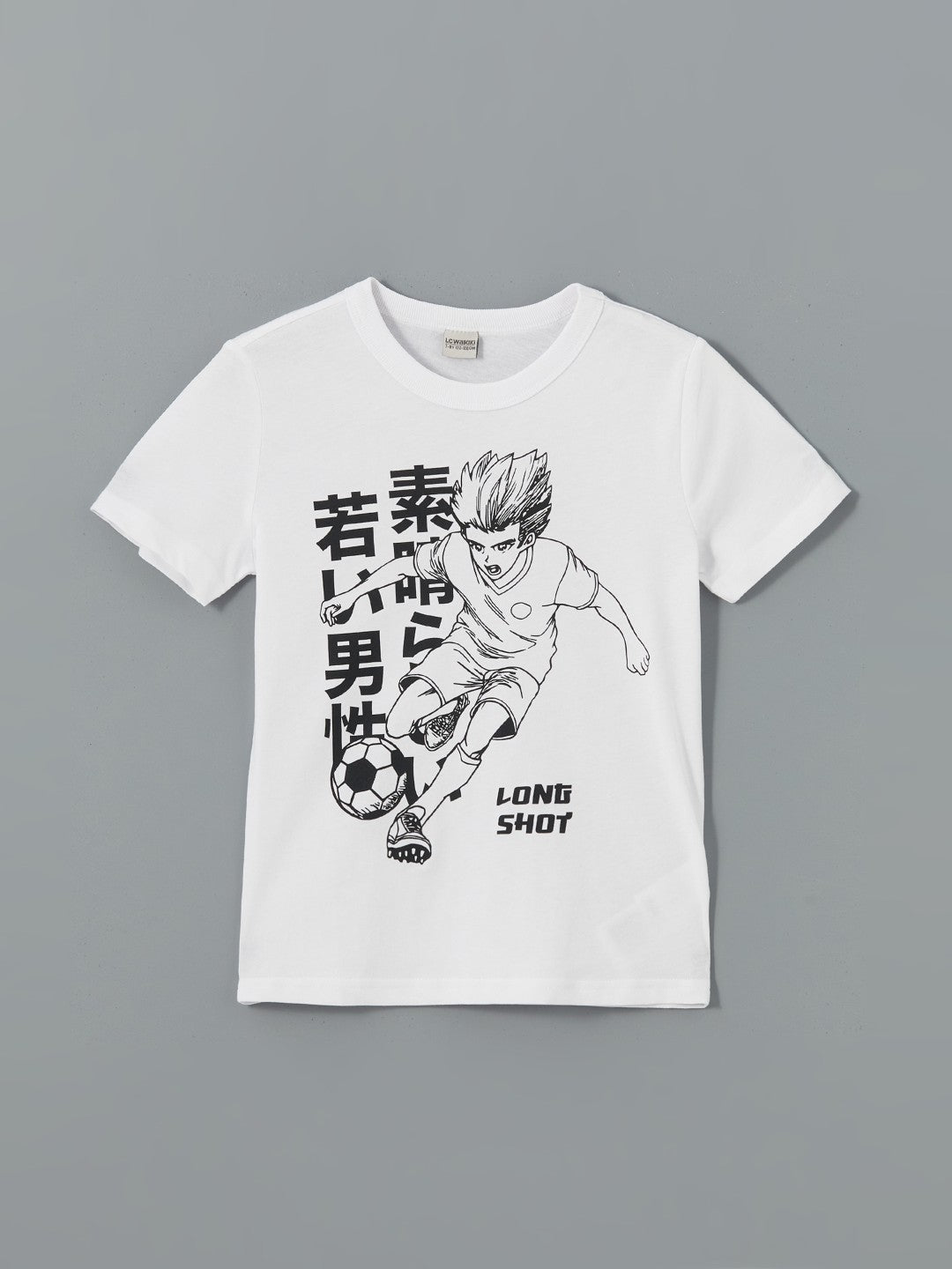 LCW Kids Crew Neck Boy T-Shirt
