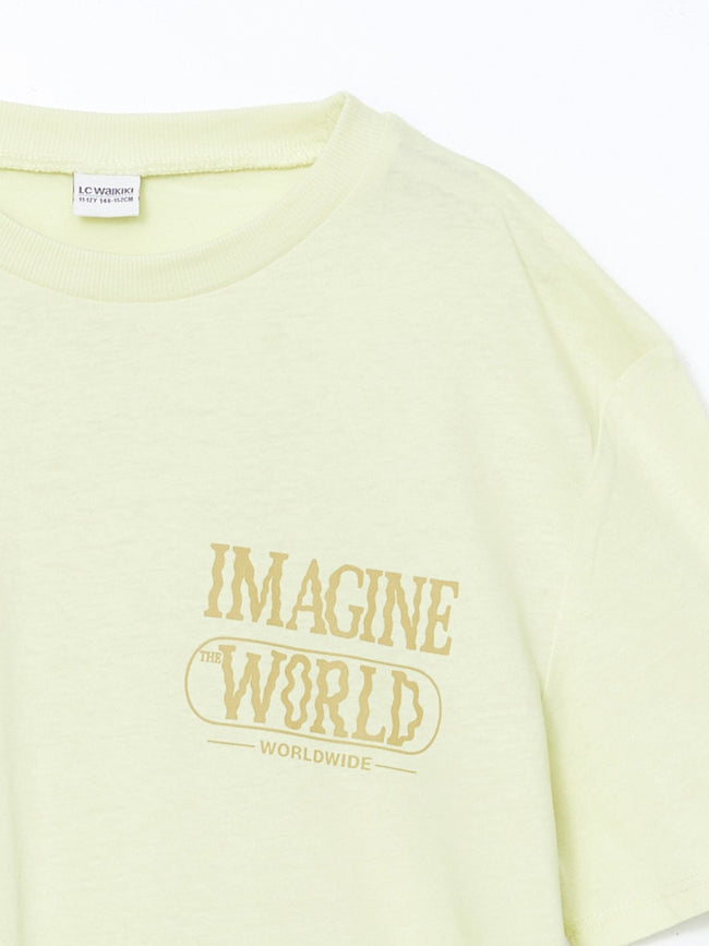 LCW Kids Crew Neck Boy T-Shirt Main Image