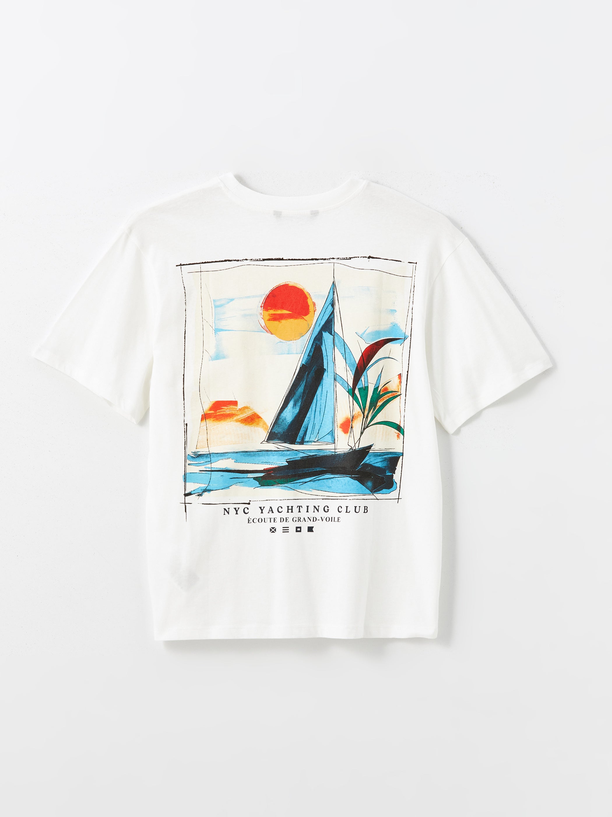 Xside- Crew Neck Printed Combed Cotton Men T-Shirt