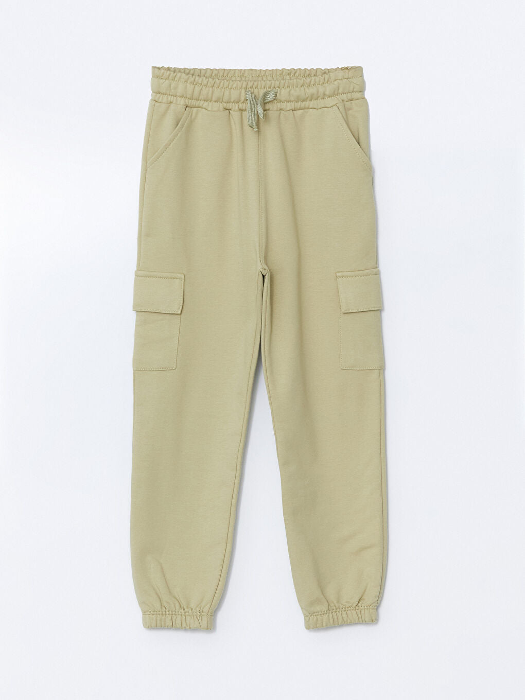 LCW Kids Beige Elastic Waist Boy Jogger Tracksuit Bottom