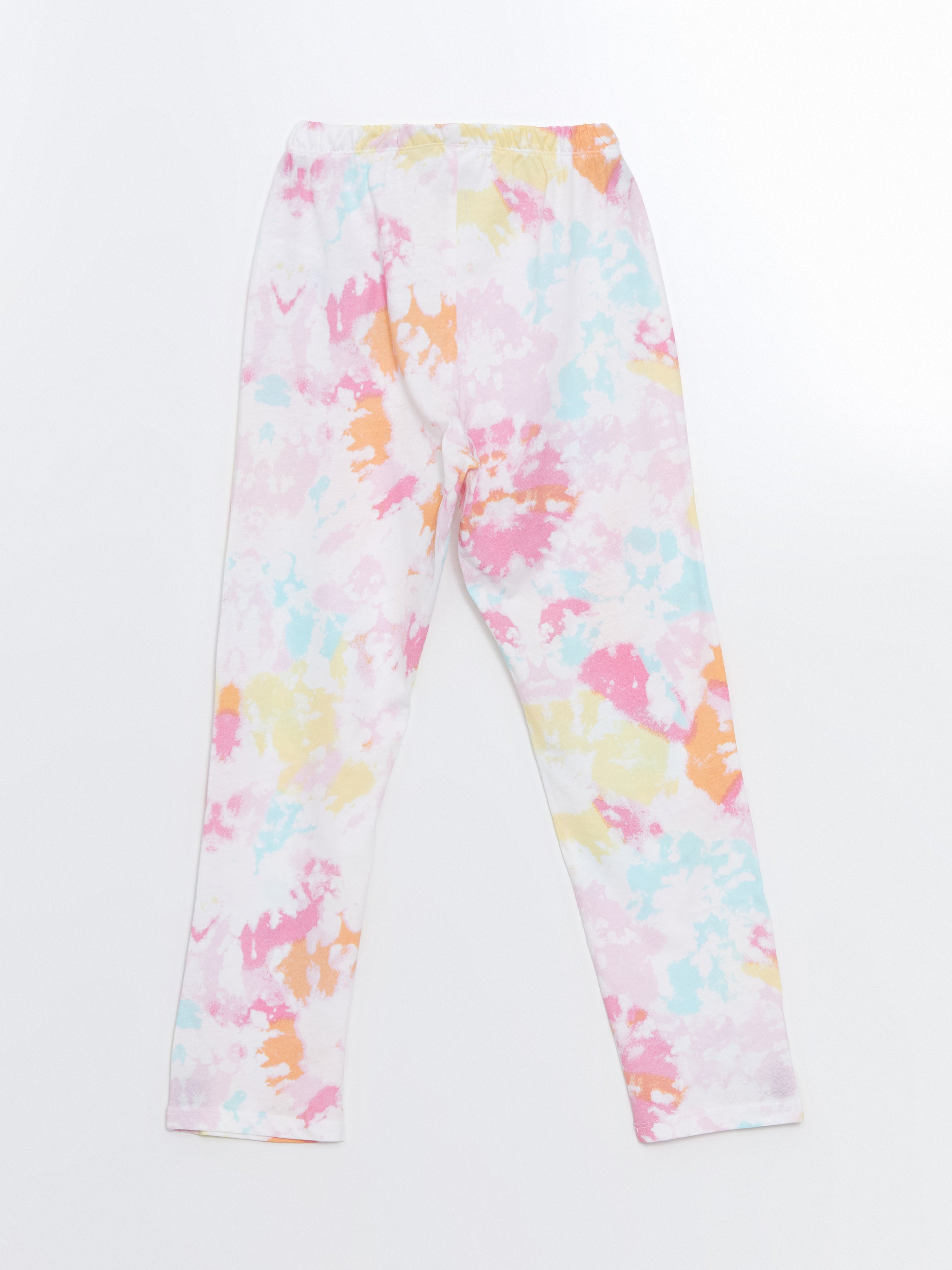 Crew Neck Minnie Mouse Printed Girls Pajama Set