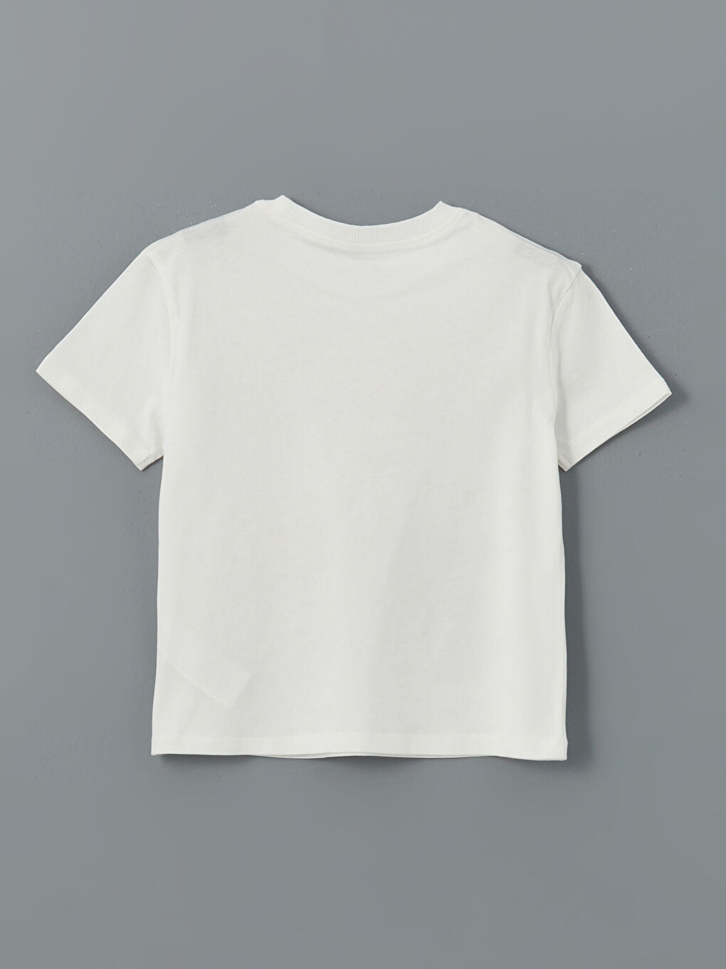 LCW Kids Ecru Crew Neck Printed Boys T-Shirt 3-Pack