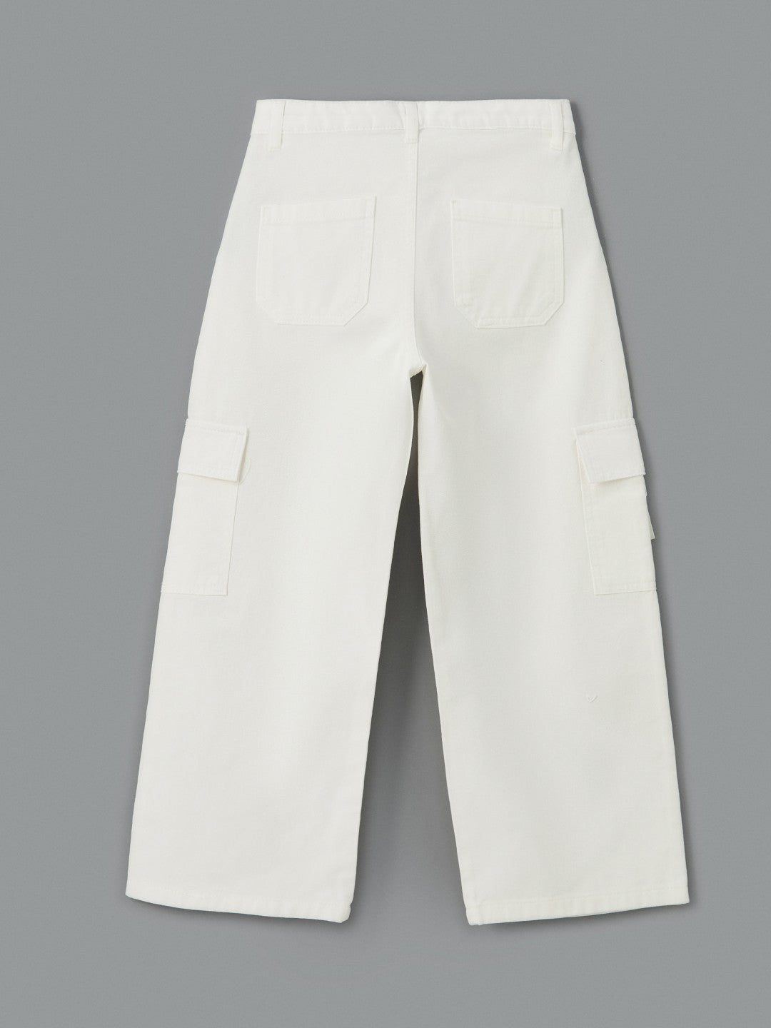 LCW Kids Adjustable Waist Elastic Girls Cargo Pants