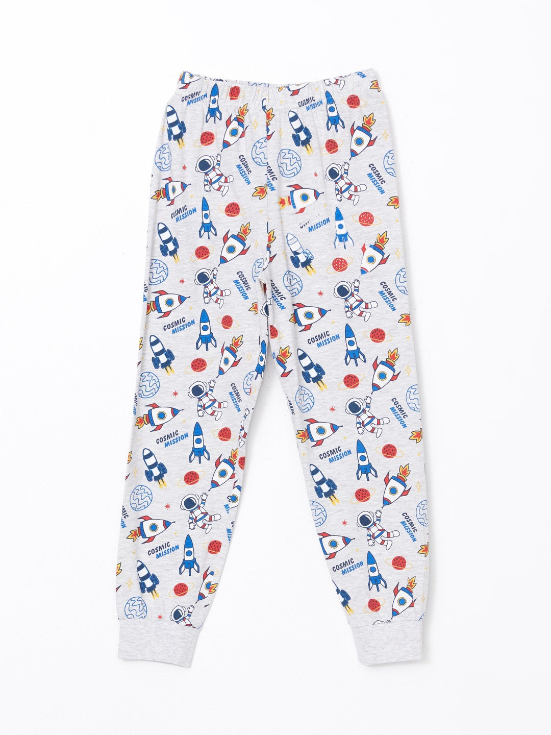 LCW Kids Crew Neck Boy Pajama Set
