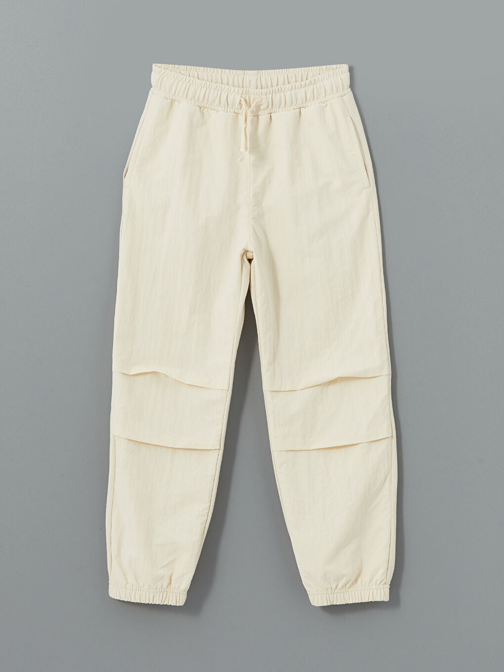 LCW Kids Beige Elastic Waist Boy Trousers