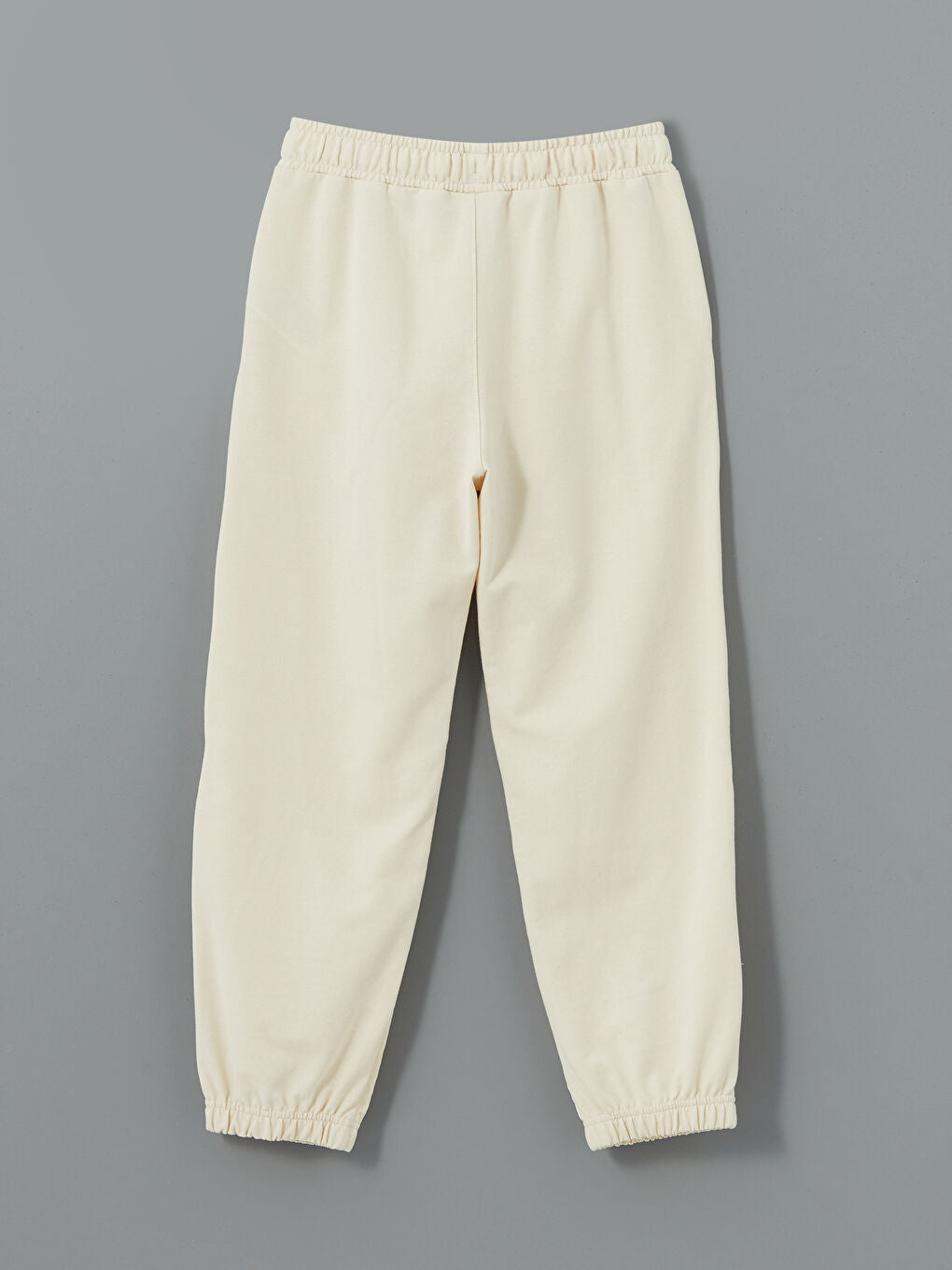 LCW Kids Beige Elastic Waist Boy Trousers