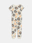 LCW Baby Crew Neck Floral Baby Girl Pajama Set