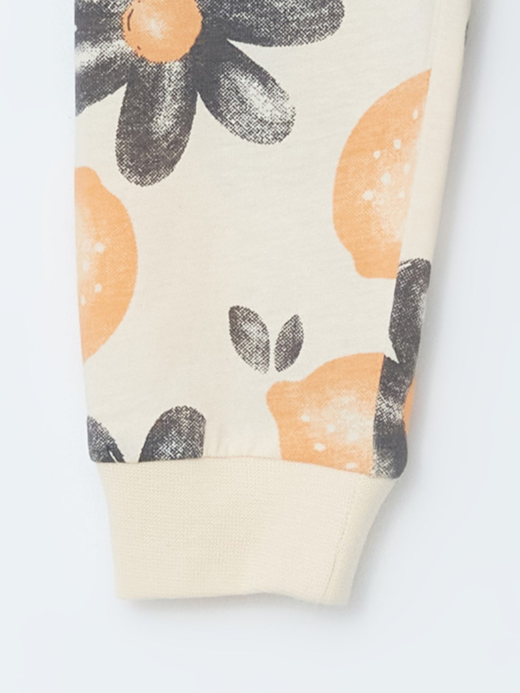 LCW Baby Crew Neck Floral Baby Girl Pajama Set