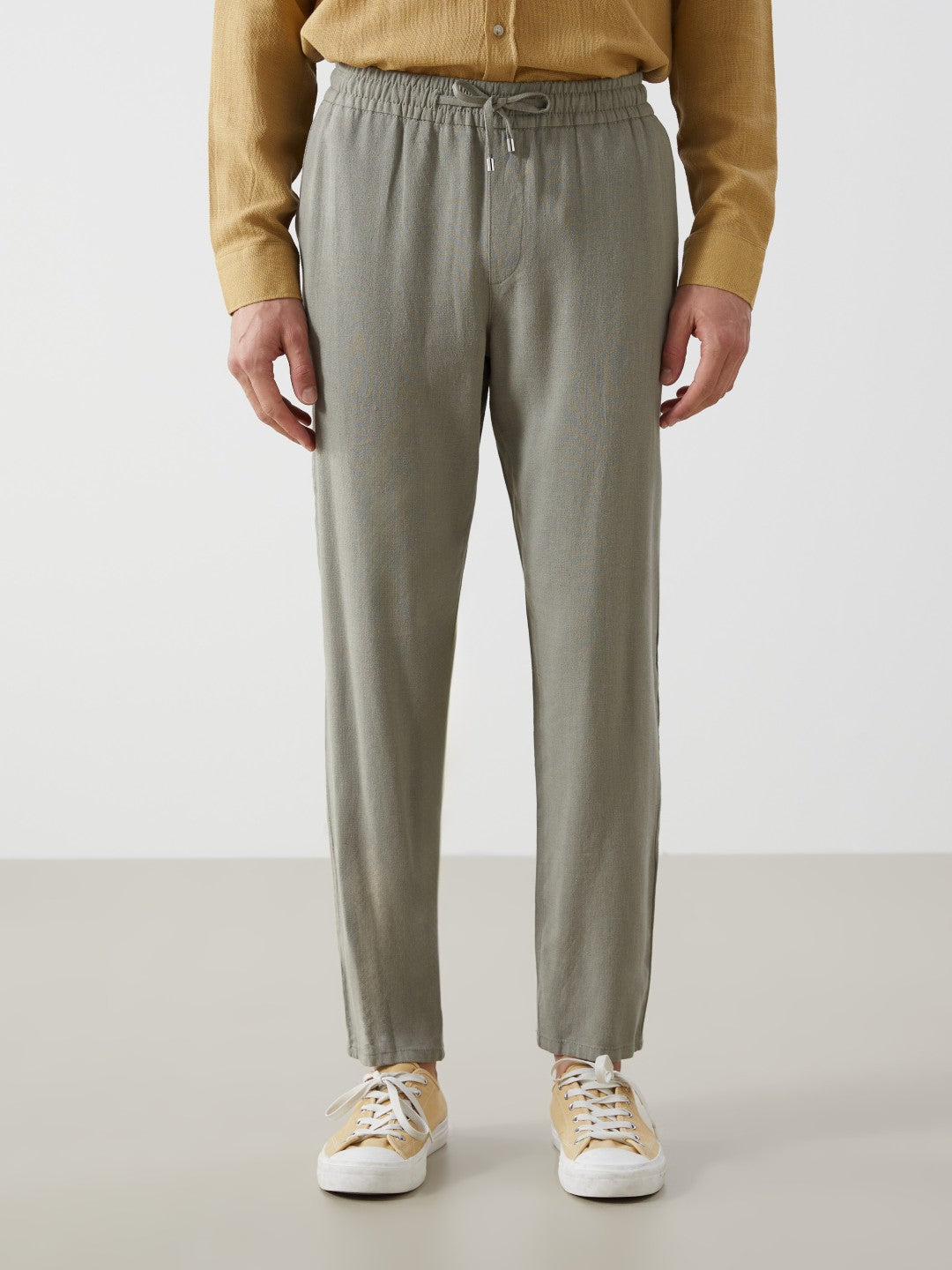 LCW Vision Standard Fit Linen Blend Men Trousers