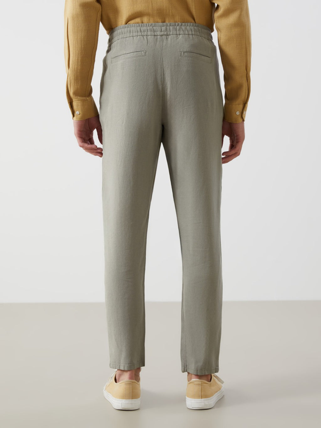 LCW Vision Standard Fit Linen Blend Men Trousers