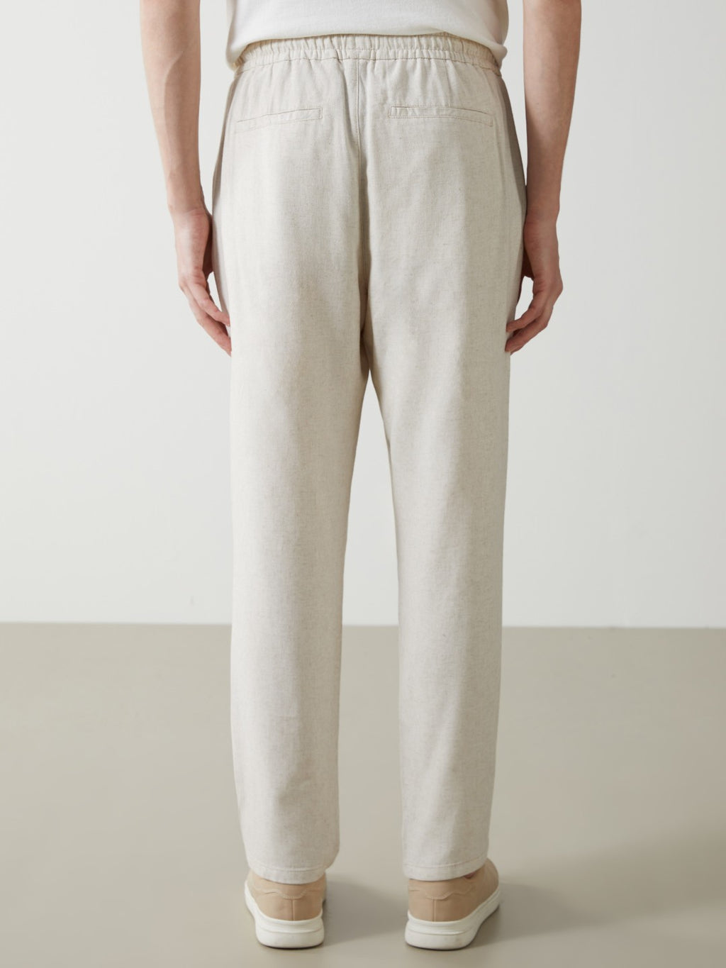 LCW Vision Standard Fit Linen Blend Men Trousers