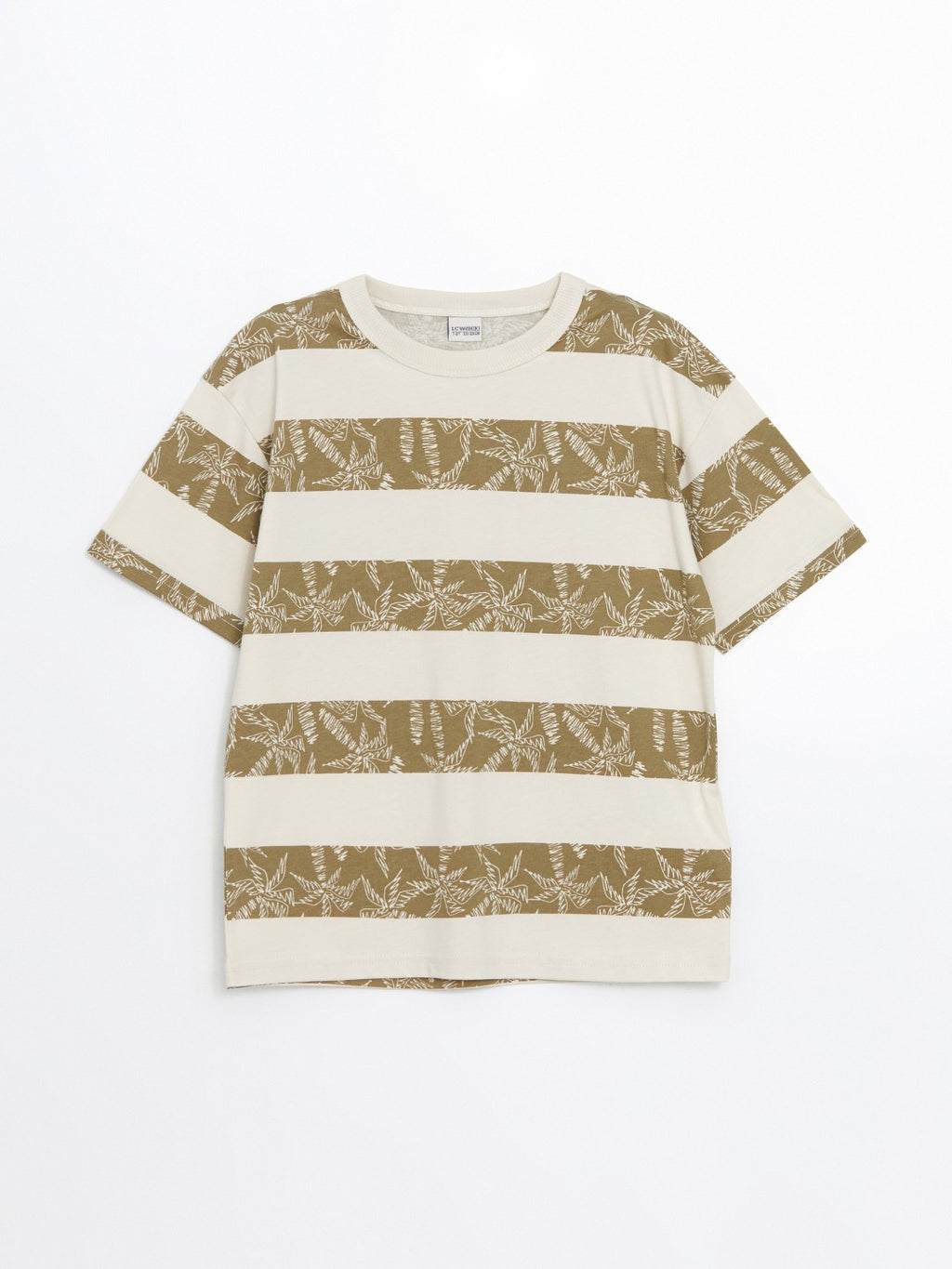 LCW Kids Crew Neck Boy T-Shirt And Shorts